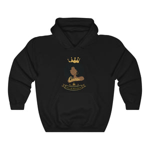 'Lax Apparels Black Queens Tribute Hoodie, Unisex, Black Sweatshirt