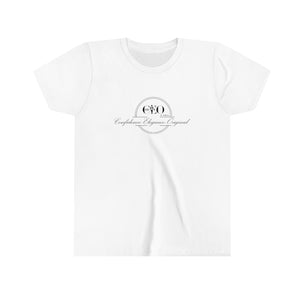 Mr. CEO Junior Edition White Short Sleeve Tee