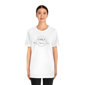Mrs. CEO Unisex White Crew Neck Tee
