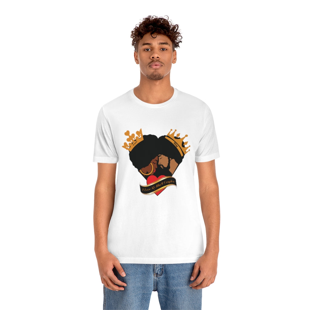 Black Couples Mr. CEO White Unisex Crew Neck Tee