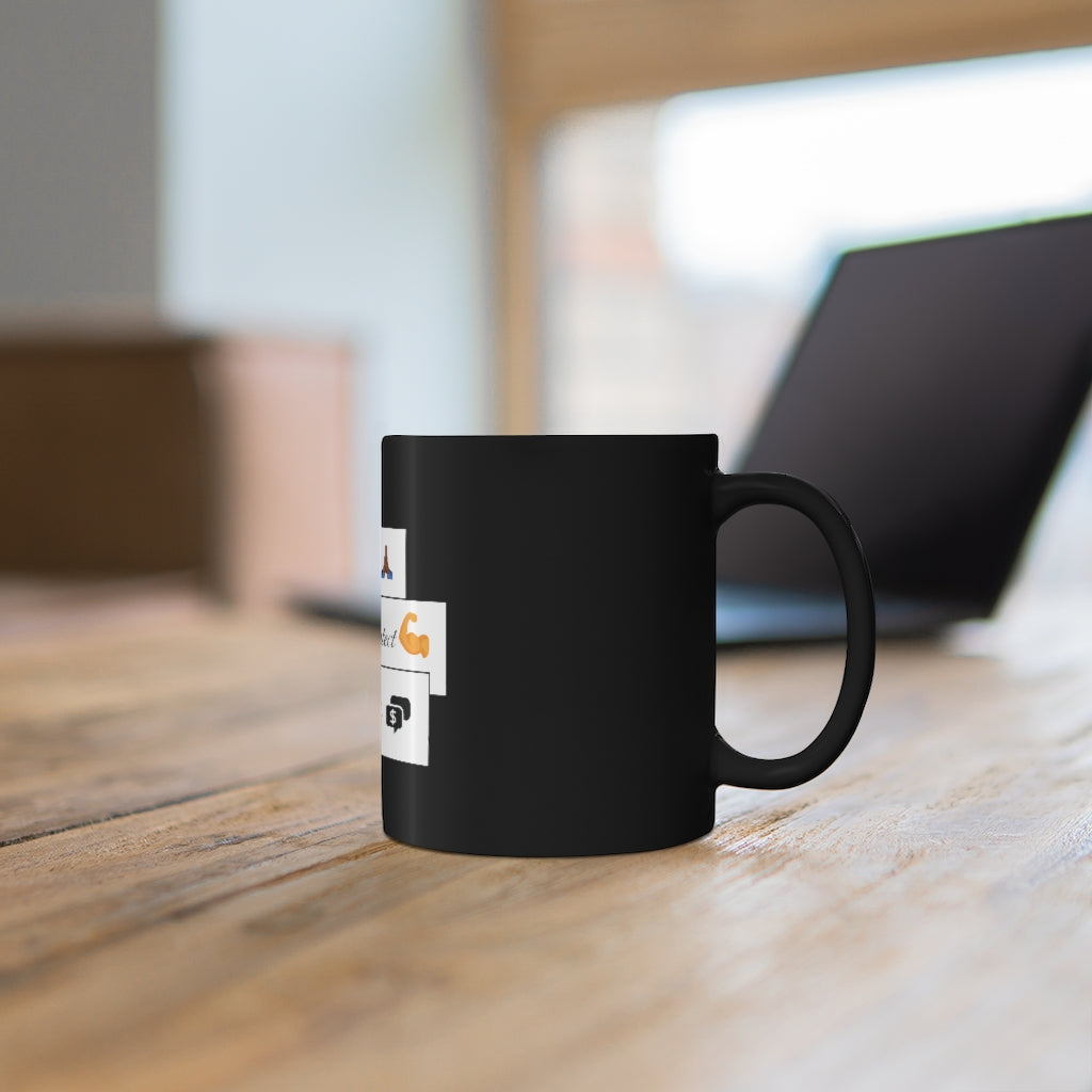 Pray Mr. CEO 11oz Black Mug