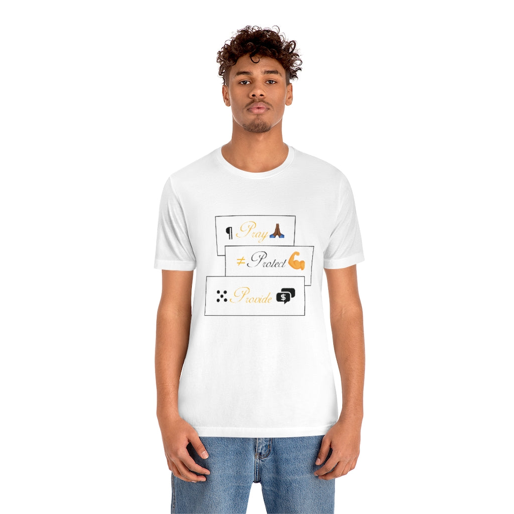 Pray Mr. CEO Unisex White Crew Neck Tee