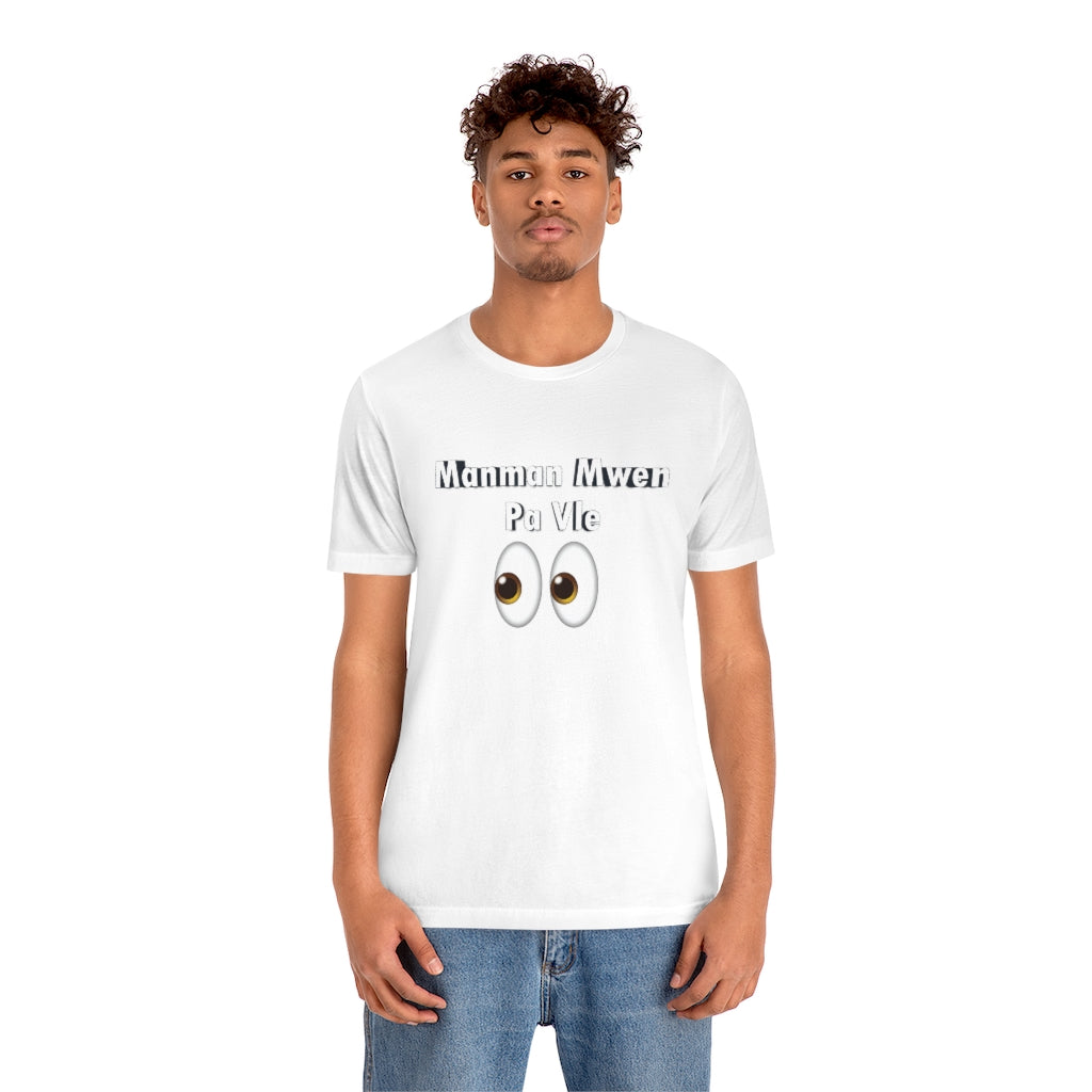 Funny 1 Mr. CEO White Unisex Jersey Short Sleeve Black Crew Neck Tee