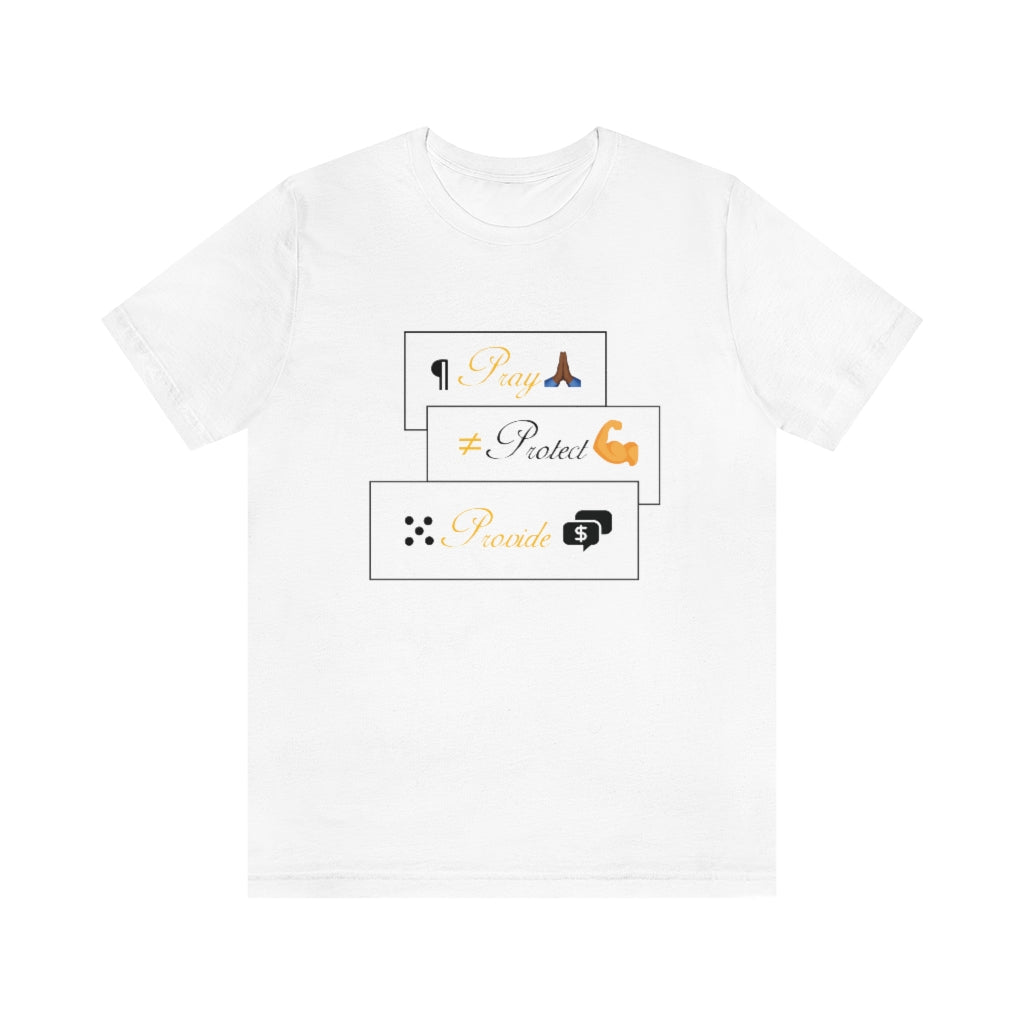 Pray Mr. CEO Unisex White Crew Neck Tee