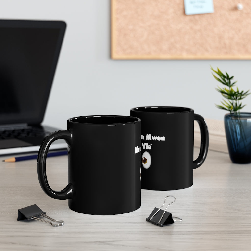 Funny 1 Mr. CEO 11oz Black Mug
