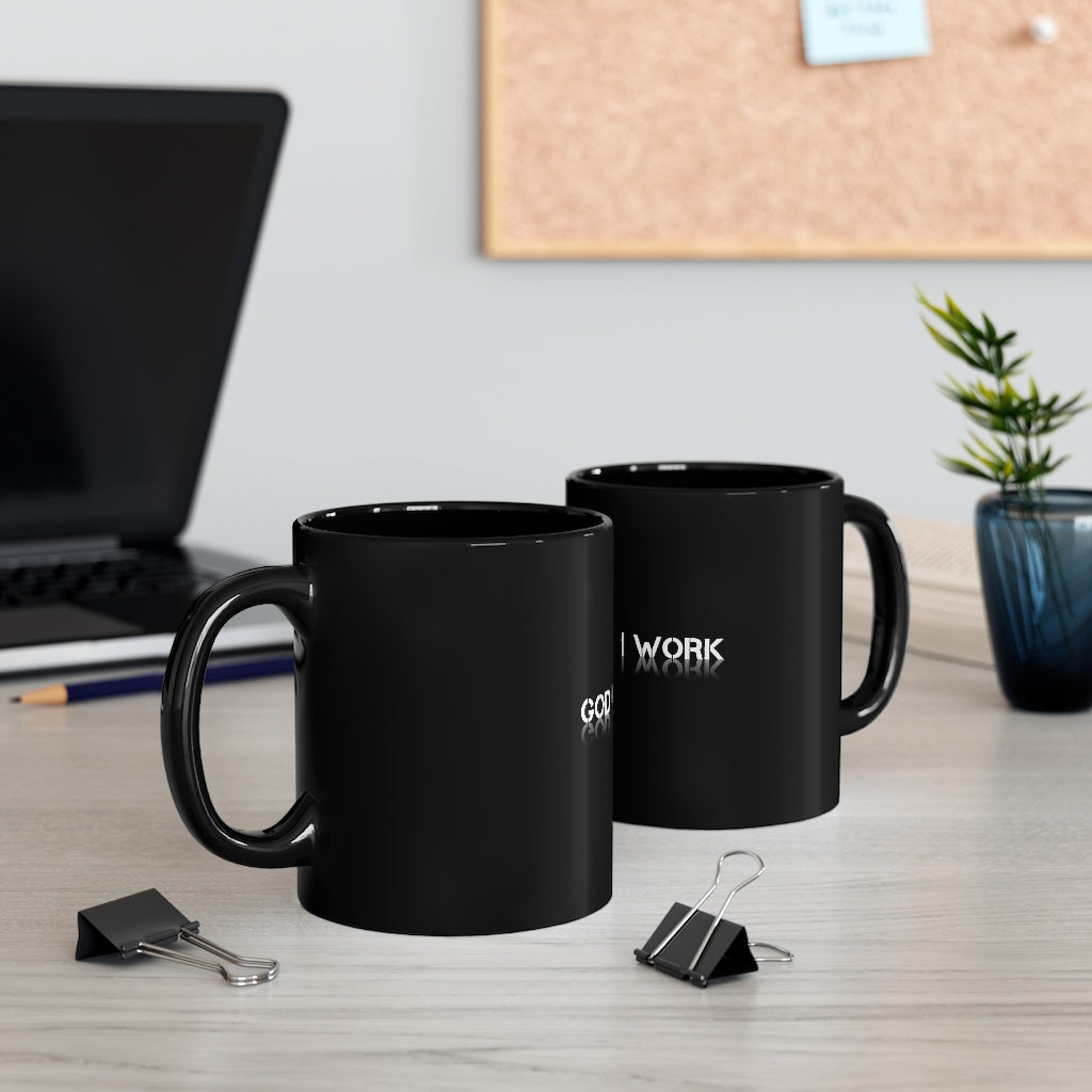 God at Work Mr. CEO 11oz Black Mug
