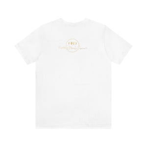 Black Couples Mr. CEO White Unisex Crew Neck Tee